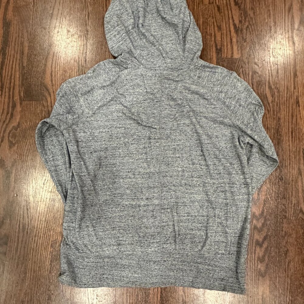 Nike Sportswear Essential Full Zip Hoodie Gray Heather XL - Picture 11 of 11